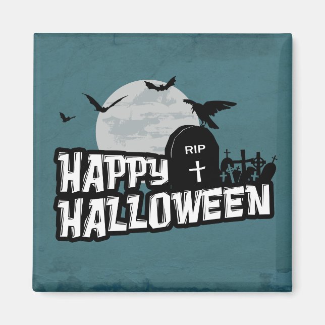 Happy Halloween Magnet (Front)