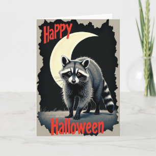 Happy Halloween Masked Card