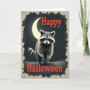 Happy Halloween Masked Friend Card