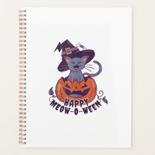 Happy Halloween Meowoween Tank Top Planner