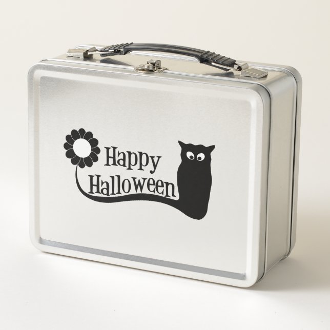 Happy Halloween Metal Lunch Box (Front)