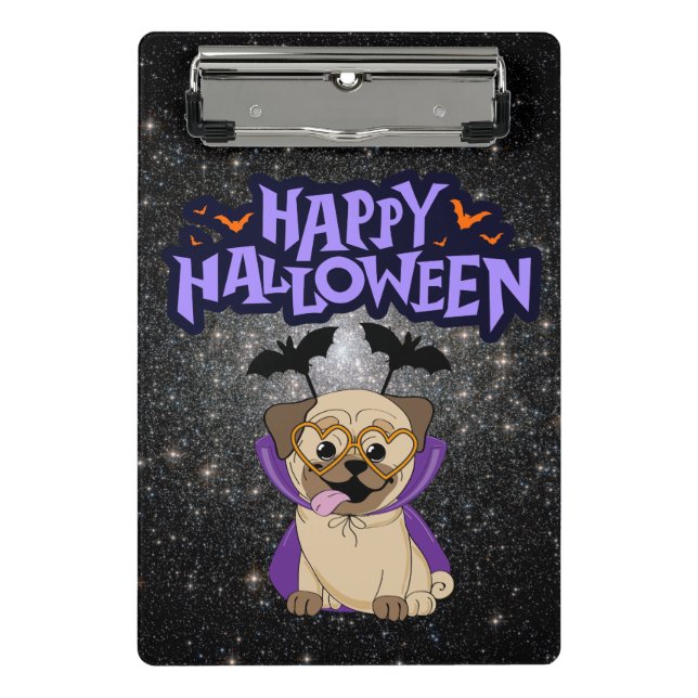Happy Halloween Mini Clipboard (Front)