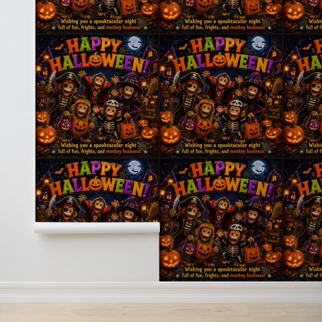 Happy Halloween monkey wallpaper/monkey wallpaper (Application)