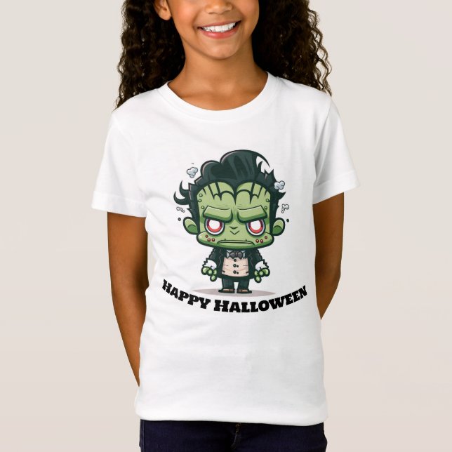 Happy Halloween Monster T-Shirt (Front)