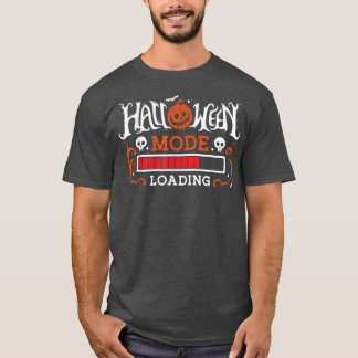 Happy Halloween Mood Loading awesome Funny Boo wit T-Shirt