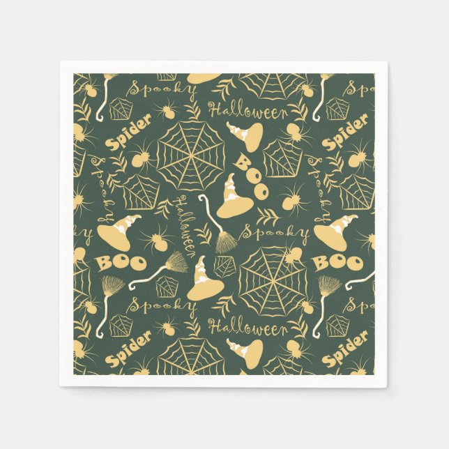 Happy Halloween Napkin (Front)