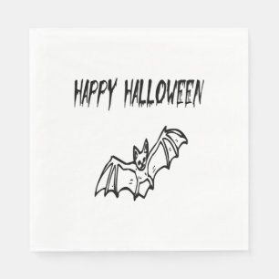 happy halloween napkin