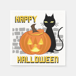 Happy Halloween Napkin