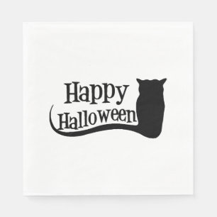 happy halloween napkin