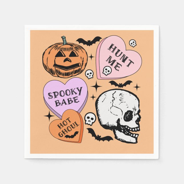 Happy Halloween Napkin (Front)