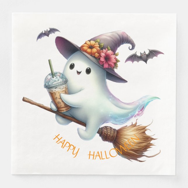 Happy Halloween Napkin (Front)