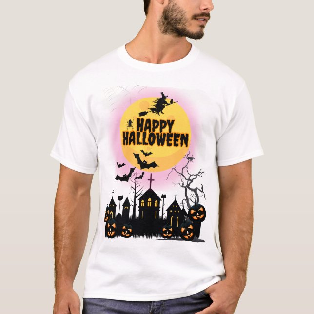 Happy Halloween night T-Shirt (Front)