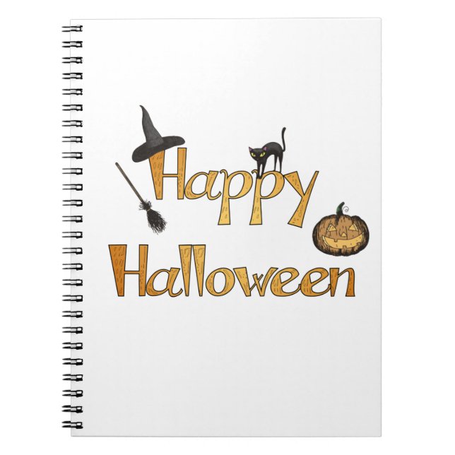 Happy Halloween Notebook (Front)