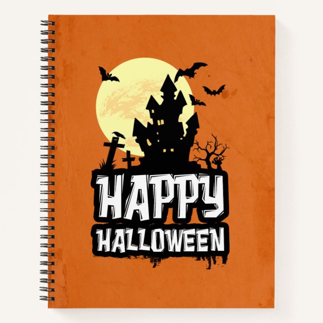 Happy Halloween Notebook (Front)