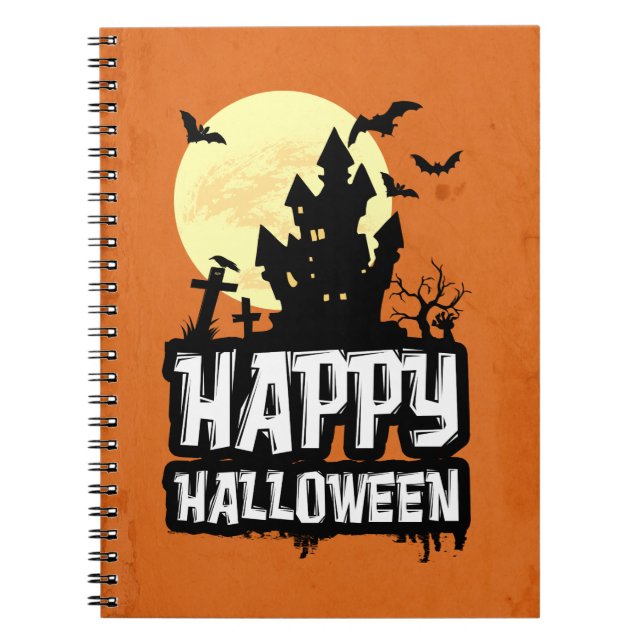 Happy Halloween Notebook (Front)