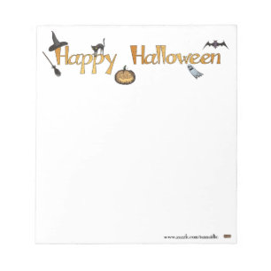 Happy Halloween Notepad