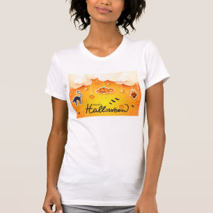 Happy Halloween over the Clouds T-Shirt