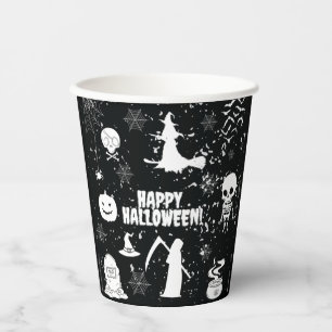HAPPY HALLOWEEN PAPER CUPS