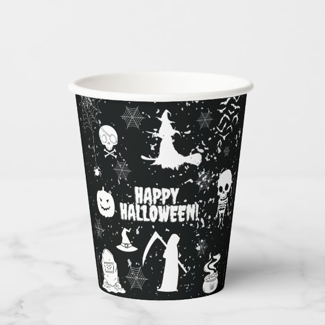 HAPPY HALLOWEEN PAPER CUPS (Front)