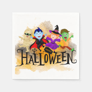 Happy Halloween Paper cups, Halloween party Paper Napkin