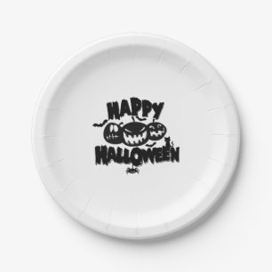 Happy Halloween                     Paper Plate