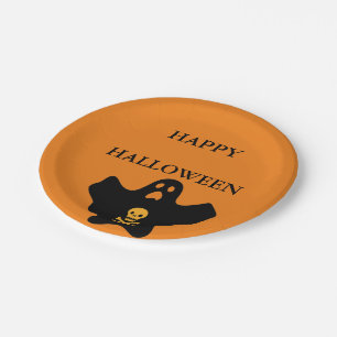 Happy Halloween Paper Plates