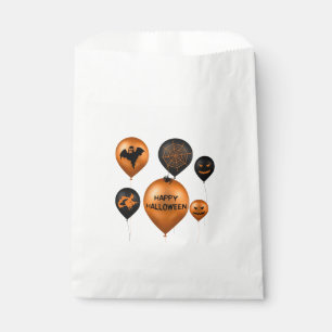 Happy Halloween Party Balloons Favour Bags
