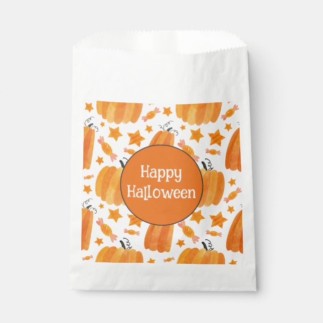 Happy Halloween Party Favour Bag (Front)