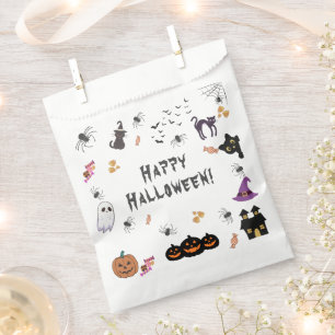 Happy Halloween Party Favour Bags