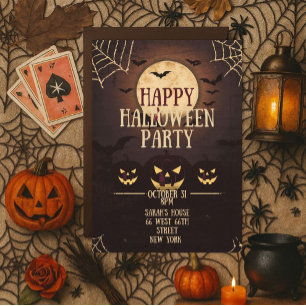 Happy Halloween Party Invitation