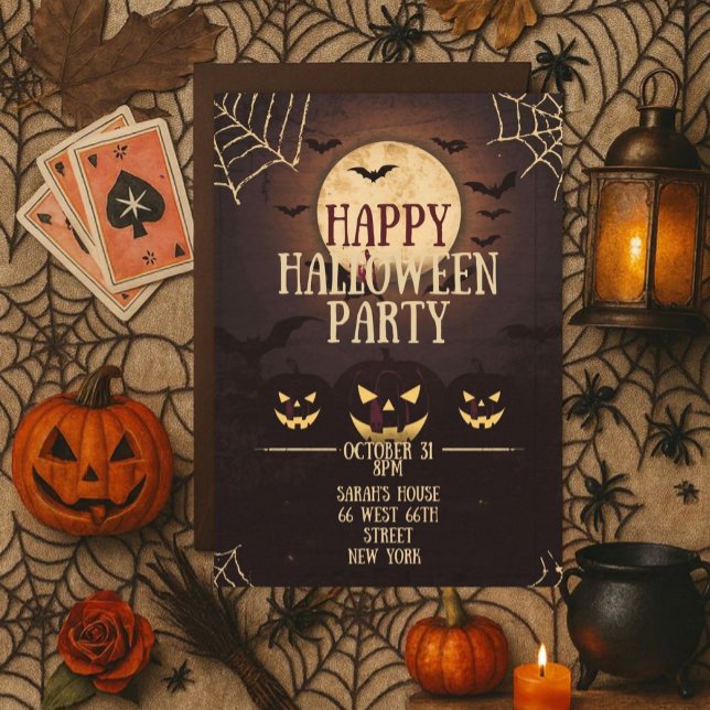 Happy Halloween Party Invitation (Creator Uploaded)