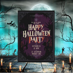 Happy halloween Party Invitation