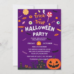 Happy Halloween Party Invitation