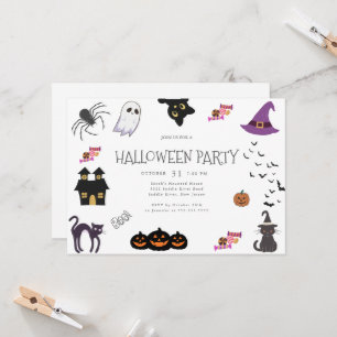 Happy Halloween Party Invitation