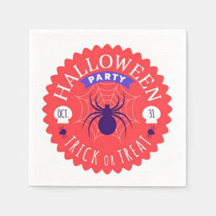 Happy Halloween Party Napkin