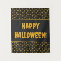 Happy halloween party spooky pumpkin cartoon dark