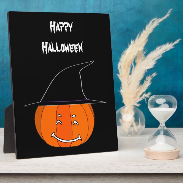Happy Halloween Plaque (Side)