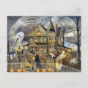 Happy Halloween post card