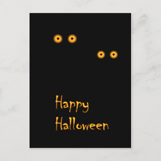 Happy Halloween Postcard (Front)