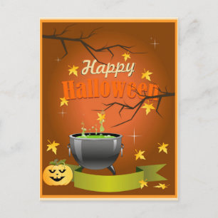 Happy Halloween Postcard