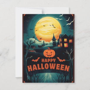 Happy Halloween Postcard