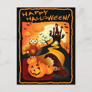 Happy Halloween! Postcard
