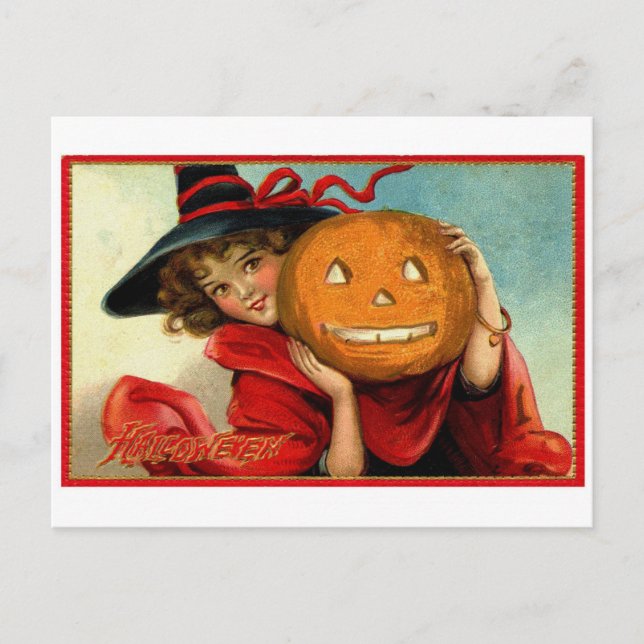Happy Halloween Postcard (Front)