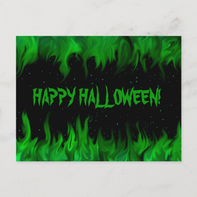 HAPPY HALLOWEEN! POSTCARD (Front)