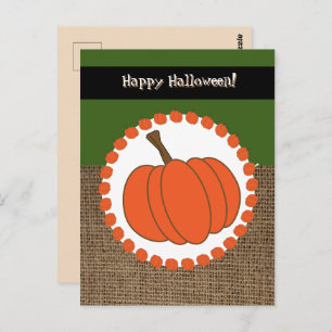 Happy Halloween Postcard
