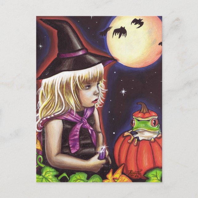 Happy Halloween Postcard (Front)