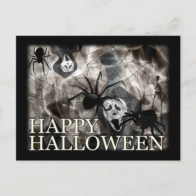 Happy Halloween Postcard (Front)