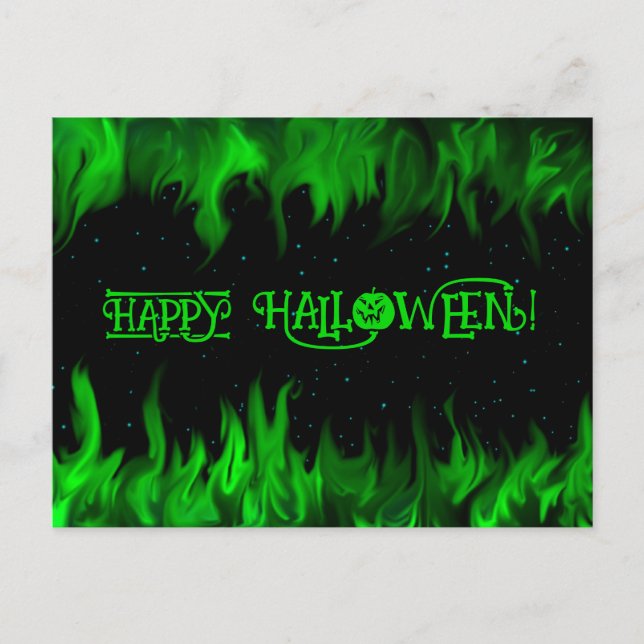 HAPPY HALLOWEEN! POSTCARD (Front)