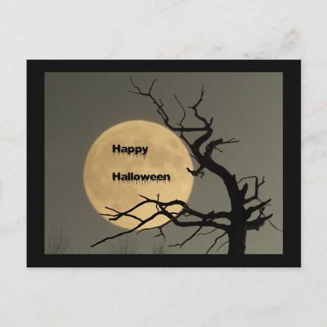 Happy Halloween Postcard (Front)