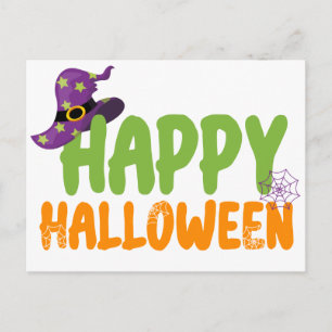 Happy Halloween Postcard